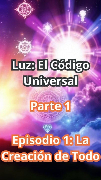 🌟 ¡Bienvenido al Estreno de "Luz: El Código Universal"! 🌟 La Creación de Todo