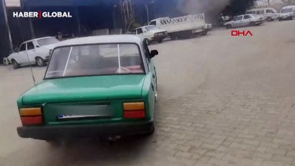 Drift yapan sürücüye 46 bin TL ceza