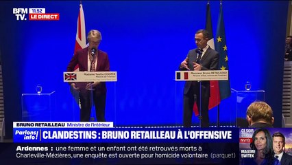 Traversées illégales de la Manche: la prise de parole de Bruno Retailleau en intégralité