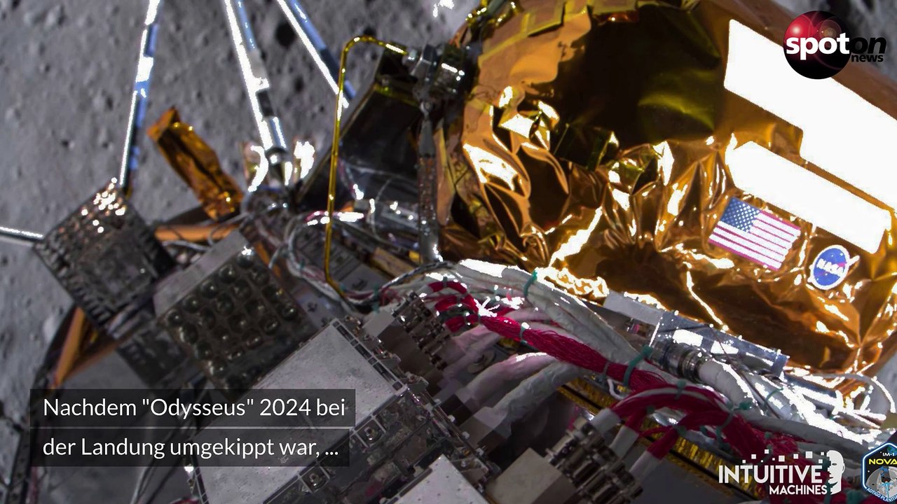 Nach "odysseus"-panne: sonde "athena" ist auf dem weg zum mond