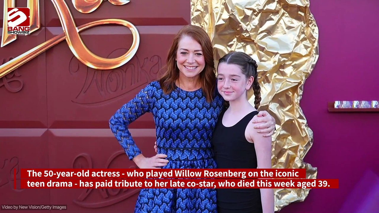 Alyson Hannigan leads Buffy The Vampire Slayer pays tributes to Michelle Trachtenberg