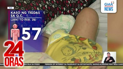 Dumaraming kaso ng tigdas sa QC, binabantayan kasabay ng laban kontra-dengue | 24 Oras