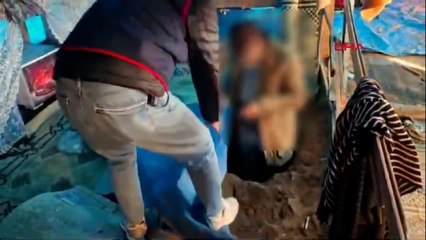 9 yıldır aranan firari hükümlü saklandığı çukurda yakalandı!