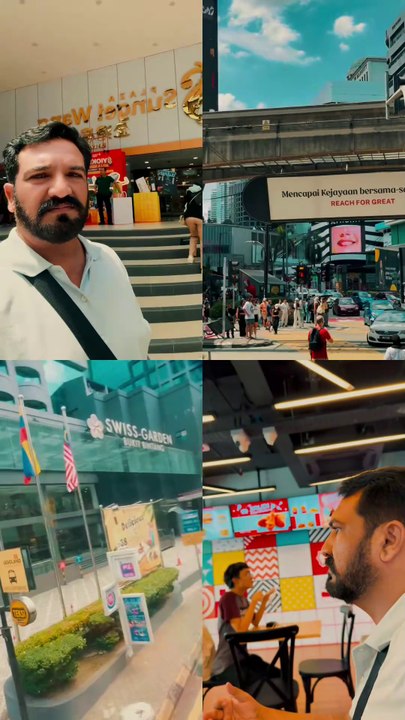 "Stepping out of the hostel, ready to explore Kuala Lumpur's vibrant streets and hidden gems! 🌆✨