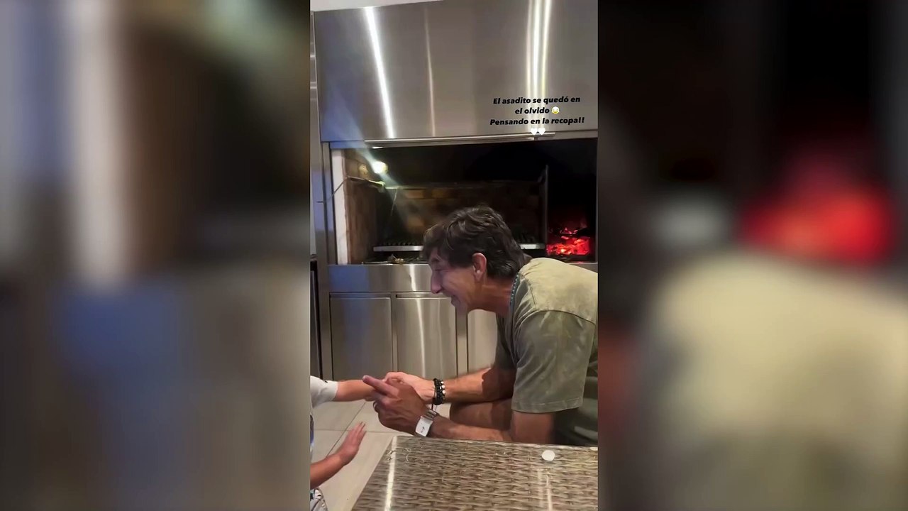 Gustavo Costas y su nieto antes de la Recopa: "¡La tenemos que traer!"