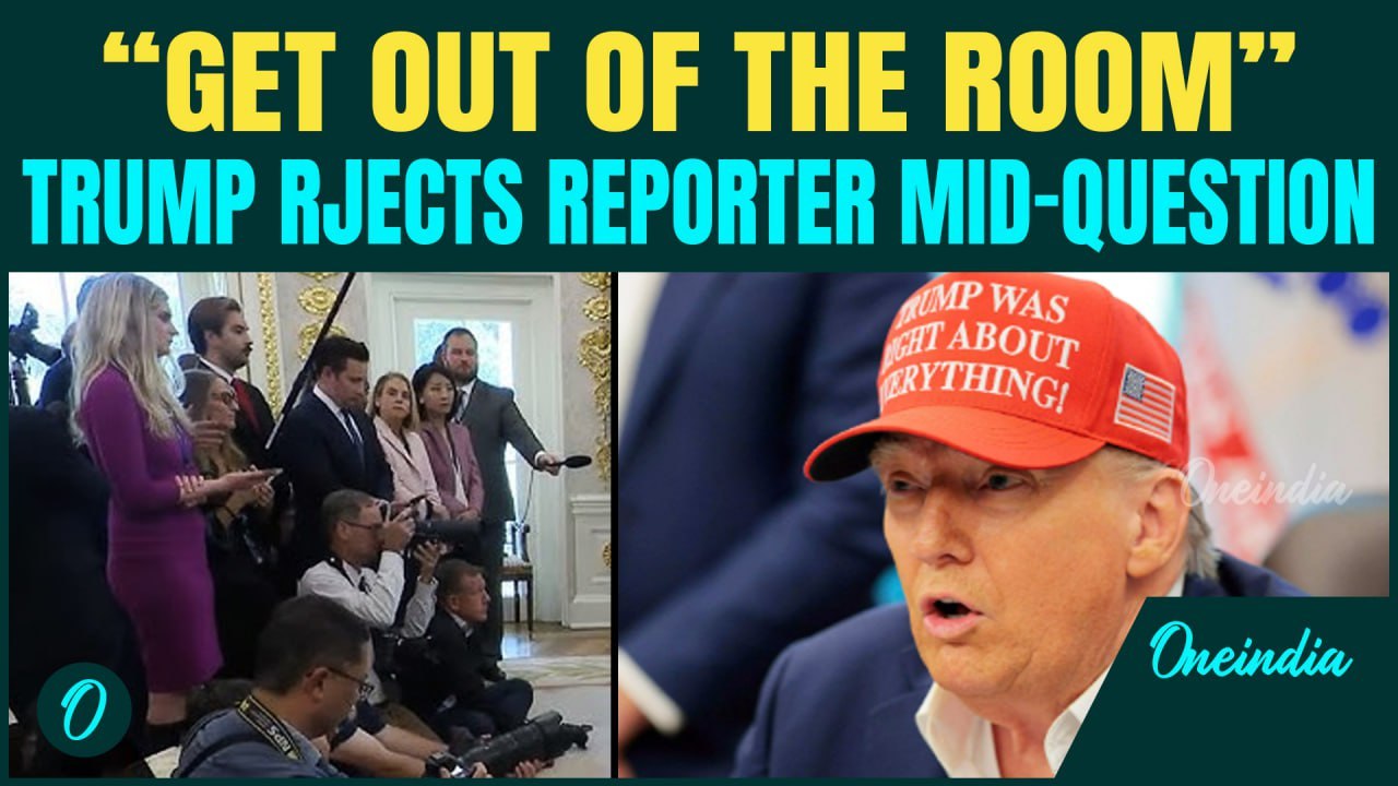 Trump Lashes Out At Reporter For Being ‘Too Talkative’ | ‘Get Out Of The Room’ Ejects Reporter