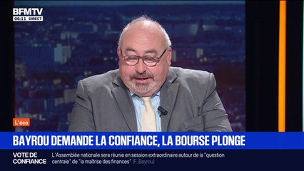 BFM Conso : Bayrou demande la confiance, la bourse plonge - 26/08