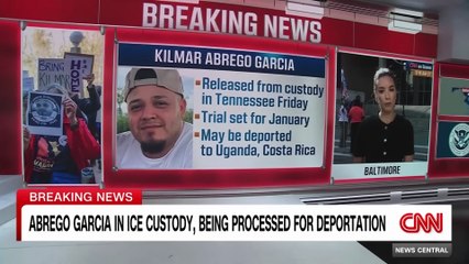 Hear what Abrego Garcia told supporters before he was taken into custody