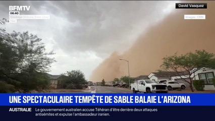 États-Unis: une spectaculaire tempête de sable balaie l'Arizona