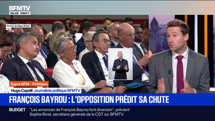 Signé BFM - Pour François Bayrou, le vote de confiance est-il perdu d'avance?