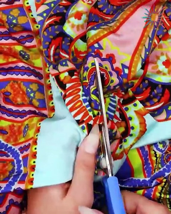Nail design only using fabric!
