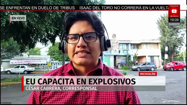 Estados Unidos capacita en explosivos a elementos de Michoacán y seis estados más