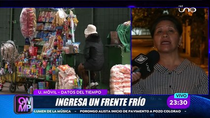 INGRESA FRENTE FRÍO
