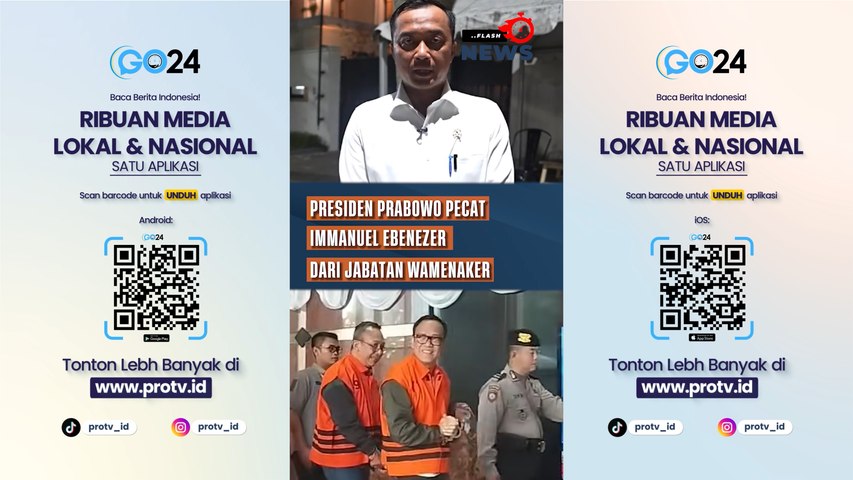 Presiden Prabowo Pecat Immanuel Ebenezer dari Jabatan Wamenaker