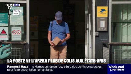À compter de lundi, La Poste va suspendre les envois de colis vers les États-Unis