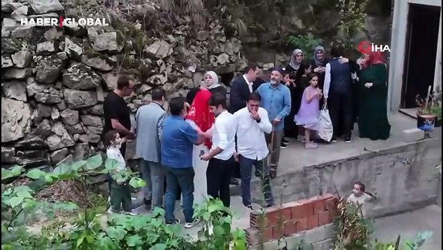 Kanlı gelin alma töreninin görüntüleri ortaya çıktı: Polis ve babası rastgele ateş açmış