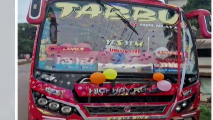 കണ്ണൂർ തളിപ്പറമ്പ് ദേശീയപാതയിൽ ബസ് അപകടം; അതിഥി തൊഴിലാളികൾക്ക് പരിക്ക്