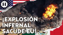 ¡Llamas fuera de control! Impactante explosión en una empresa automotriz enciende las alarmas en EU