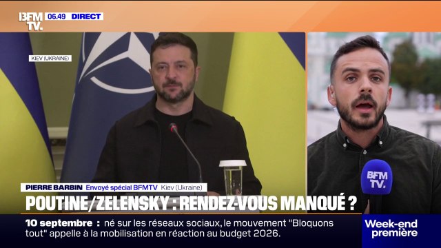 Rencontre entre Poutine et Zelensky: les deux pays s'accusent mutuellement de saboter l'organisation de cette réunion bilatérale