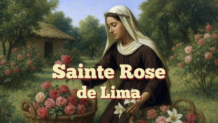 Sainte Rose de Lima 🌹 Première sainte d’Amérique (23 août)
