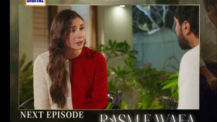 Rasm e Wafa Episode 23 | Hina Chaudhary | Arslan Khan | Umer Aalam | 23rd August 2025 | ARY Digital