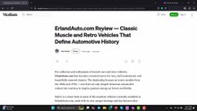 ErlandAuto.com Review – Is This the Best Place to Buy Classic Muscle and Retro Cars Online?
