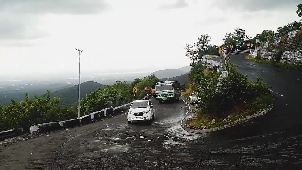 Ghat Road TNSTC Bus  Dhimbam ghat road TN Bus experience driver Mass Driving at Dhimbam