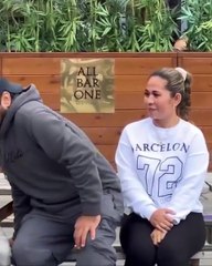 He had enough of me sitting with them