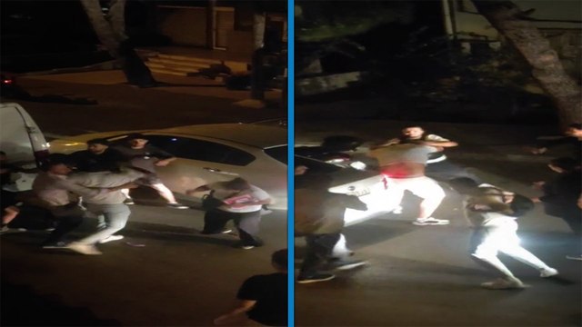 Yol verme tartışması yumruklu kavgaya dönüştü