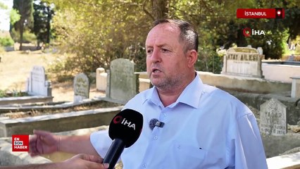Arnavutköy’de define bulmak amacıyla mezarlığı kazdılar