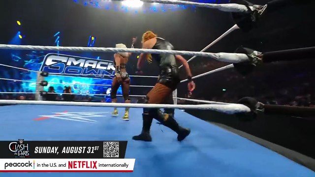 WWE SMACKDAWN 22 AUGUEST 2025 TIFFANY STRATTON & JADE CARGILL VS NIA JAX & BECKY LYNCH FULL MATCH