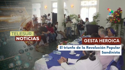 Nicaragua honró a 25 guerrilleros del Frente Sandinista de Líberación Nacional