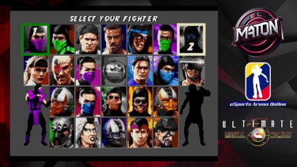 Ultimate Mortal Kombat 3 • Genesis • KAILLERA P2P-LAN TEST • "ElMaton" vs "Directoh" • (2025/08/23)