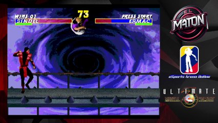 Ultimate Mortal Kombat 3 • Genesis • KAILLERA SERVER TEST • "ElMaton" vs "Directoh" • (2025/08/23)