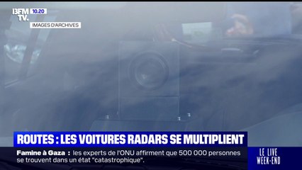 Les voitures radars se multiplient sur les routes