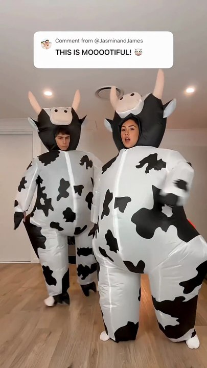 CONFESS YOUR LOVE ❤️ VIRAL TIKTOK DANCE AS COWS 🐮🤣 - Cadel and mia #shorts #funny #tiktok