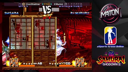 Samurai Shodown III • Luchas en línea • "ElMaton" vs "RatoBomdeFuga" • (2025/08/17) #ft5 @casualplay