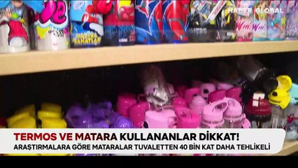 Termos ve matara kullananlar bu tehlikeye dikkat!