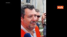 Cosa ha detto Salvini su Macron: «Si attacchi al tram, vada lui in Ucraina. Si metta caschetto, giubbetto, fucile e vada»