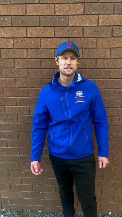 Daylesford coach Hamish Jarrad after qualifying final win over Dunnstown