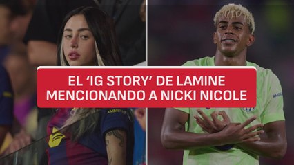 El último ‘story’ de Lamine en Instagram que para las redes confirma su relación con Nicki Nicole