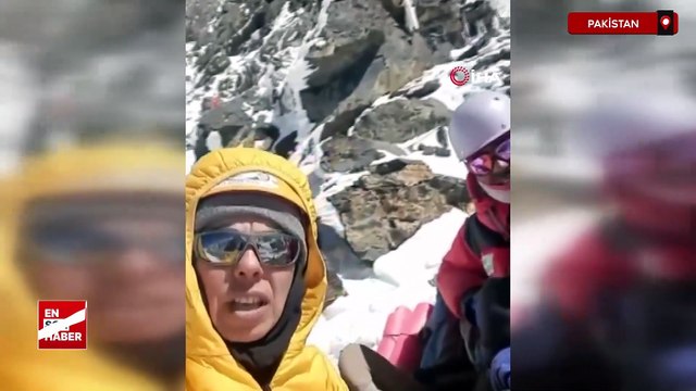 Türk kadın dağcı K2 Dağı'nın zirvesine ulaştı