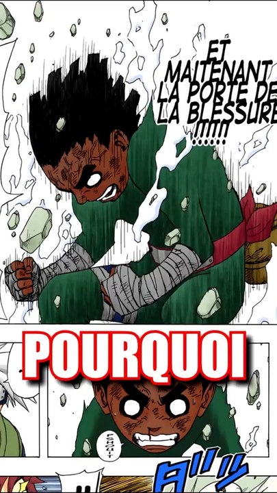 Pourquoi Rock Lee n’apparaît plus dans Naruto Shippuden ?