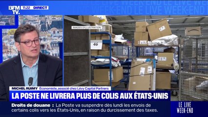 La Poste ne livrera plus de colis aux États-Unis: "L'image que donne La Poste, c'est une grande désorganisation", observe Michel Ruimy, économiste