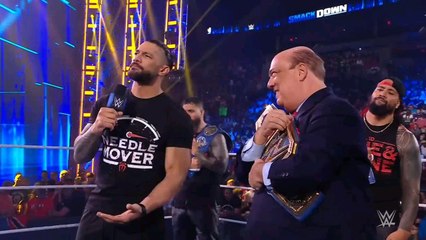 Roman Reigns Segment WWE Smackdown 3/4/2022