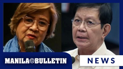 'Paano kung may corrupt na pangulo?': De Lima gives hard 'no' to Lacson's suggestion of adopting NEP as is