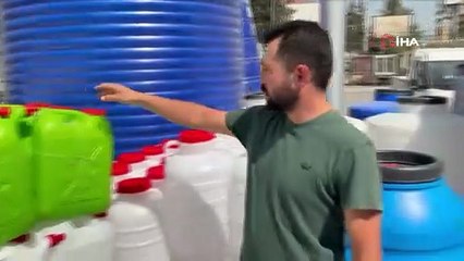 Barajlar boşaldı, bidonlar doldu