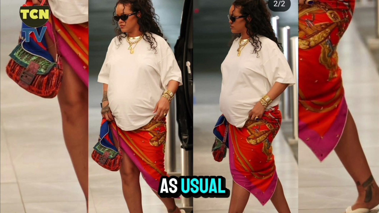 Rihanna & ASAP Rocky Luxury Outing – Pregnant Queen’s $3K Look!”