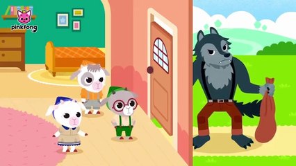 The Wolf and the Seven Little Goats | Moral Story in English | Kids Cartoon Story