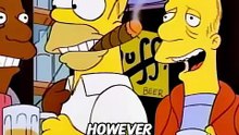 Homer now uses US dollars to light his cigarettes #fyp #cartoon #thesimpons